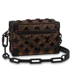 Replica Louis Vuitton Mini Soft Trunk Bag Monogram Tuffetage M68970