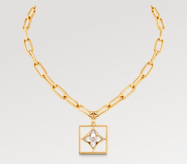 Replica Louis Vuitton B BLOSSOM NECKLACE Q94466 4