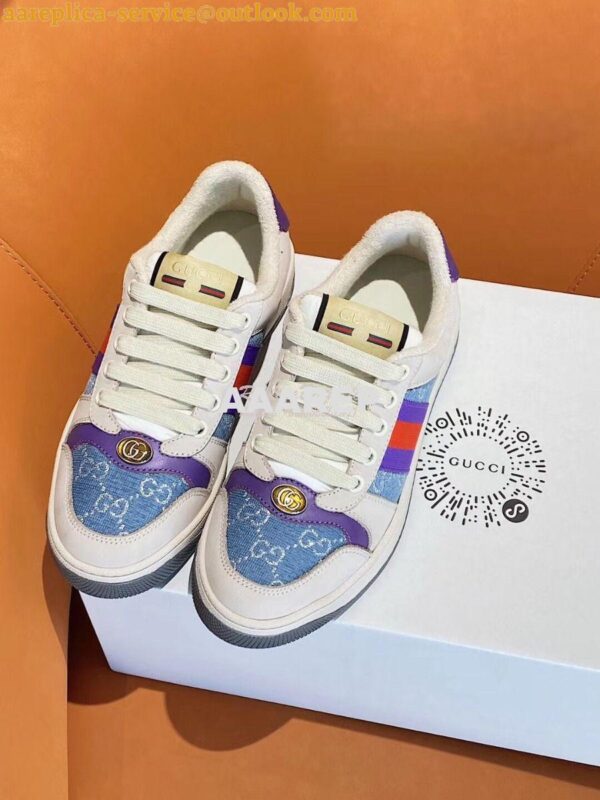 Replica Gucci Screener GG Sneaker Male/ Female 577684 G02 4