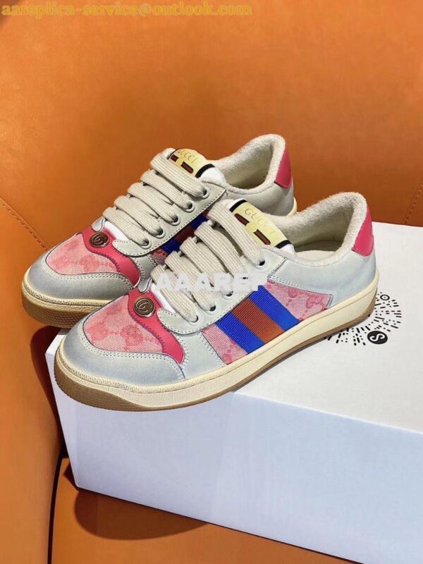 Replica Gucci Screener GG Sneaker Male/ Female 577684 G03 6