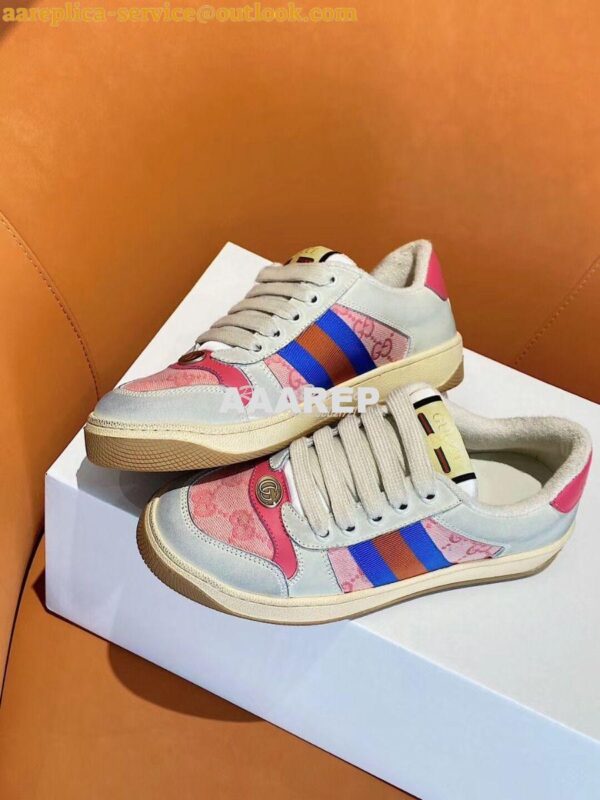 Replica Gucci Screener GG Sneaker Male/ Female 577684 G03 7