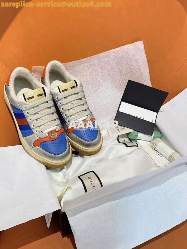 Replica Gucci Screener GG Sneaker Male/ Female 577684 G04 4