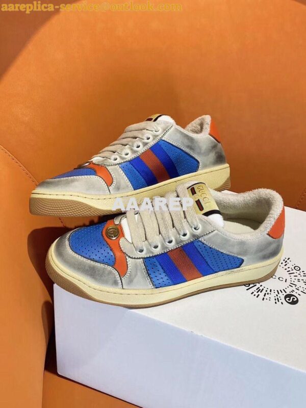 Replica Gucci Screener GG Sneaker Male/ Female 577684 G04 5