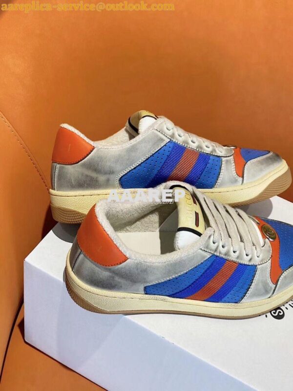 Replica Gucci Screener GG Sneaker Male/ Female 577684 G04 8