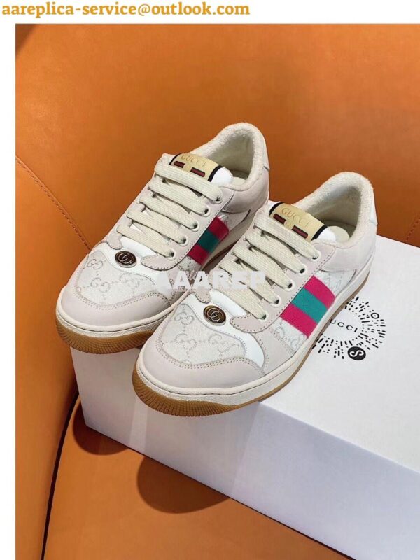 Replica Gucci Screener GG Sneaker Male/ Female 577684 G05 3