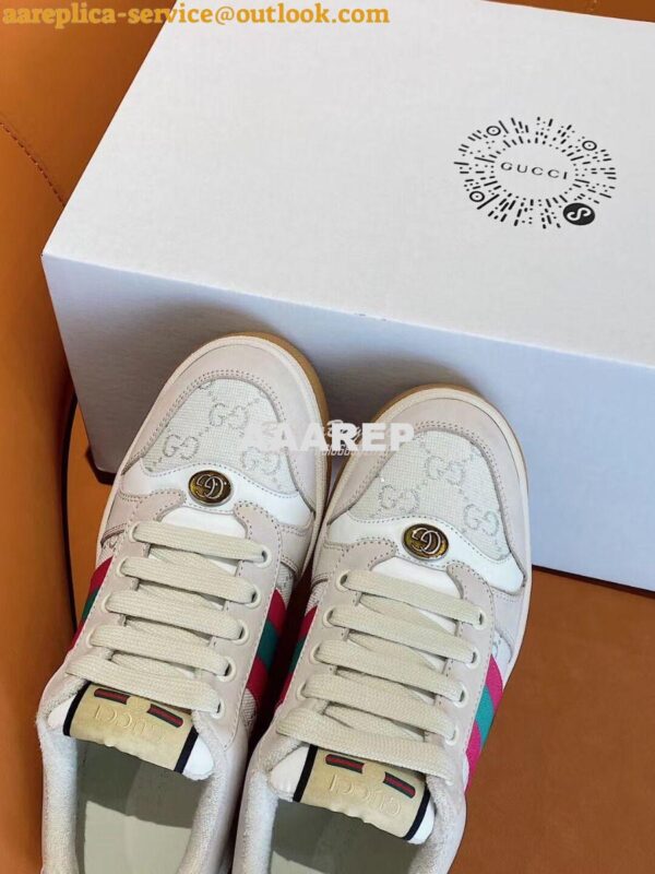 Replica Gucci Screener GG Sneaker Male/ Female 577684 G05 5