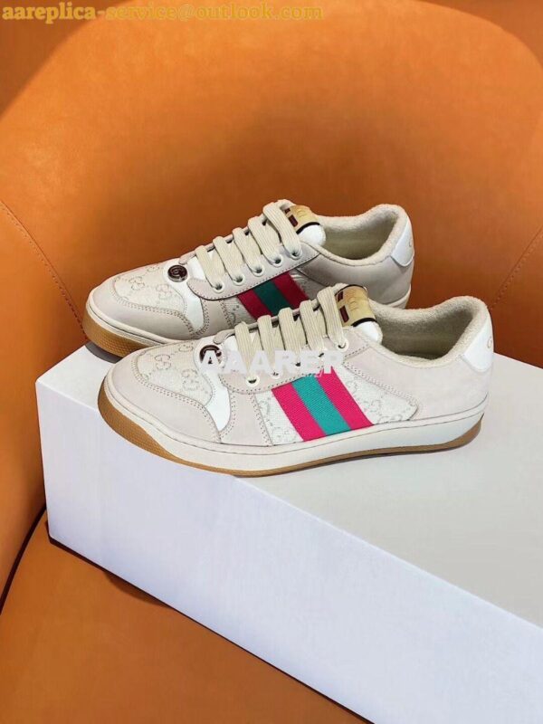 Replica Gucci Screener GG Sneaker Male/ Female 577684 G05 6