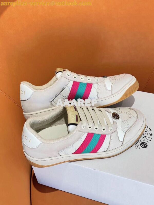 Replica Gucci Screener GG Sneaker Male/ Female 577684 G05 7