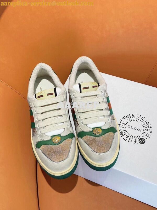 Replica Gucci Screener GG Sneaker Male/ Female 577684 G07 3