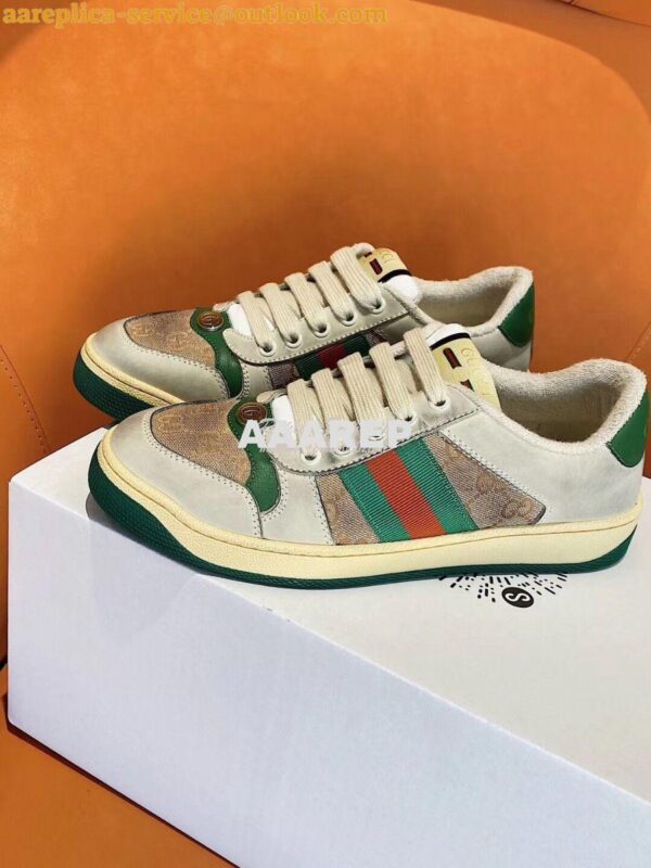 Replica Gucci Screener GG Sneaker Male/ Female 577684 G07 8