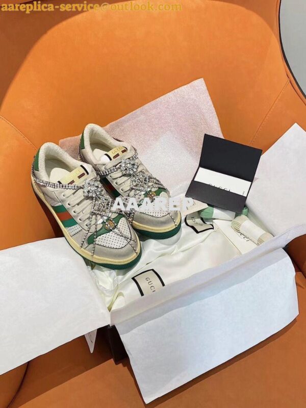 Replica Gucci Screener GG Sneaker Male/ Female 577684 G09 3