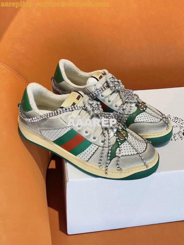 Replica Gucci Screener GG Sneaker Male/ Female 577684 G09 5