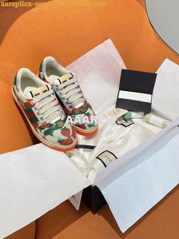 Replica Gucci Screener GG Sneaker Male/ Female 577684 G10 3