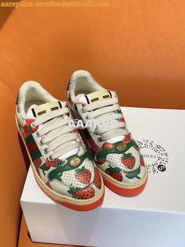 Replica Gucci Screener GG Sneaker Male/ Female 577684 G10 4