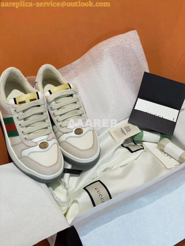 Replica Gucci Screener GG Sneaker Male/ Female 577684 G12 3