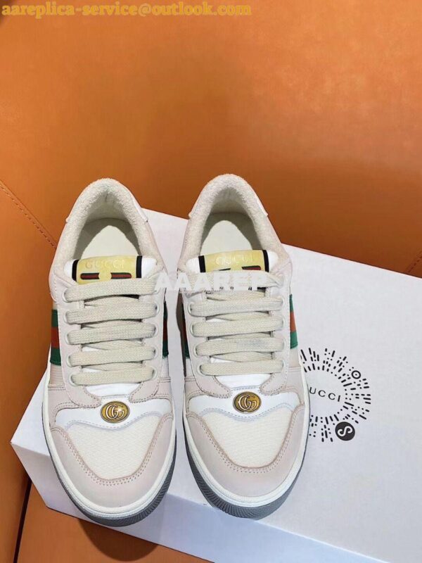 Replica Gucci Screener GG Sneaker Male/ Female 577684 G12 4