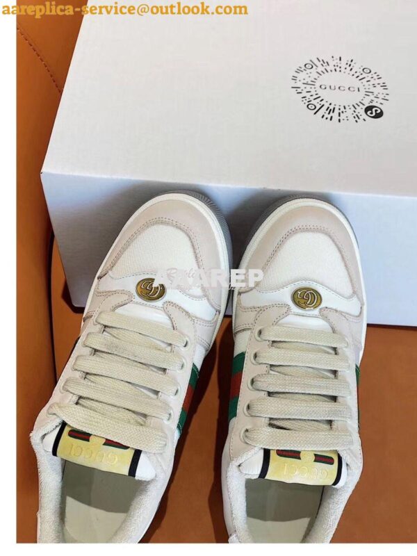 Replica Gucci Screener GG Sneaker Male/ Female 577684 G12 6