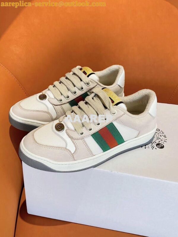 Replica Gucci Screener GG Sneaker Male/ Female 577684 G12 8