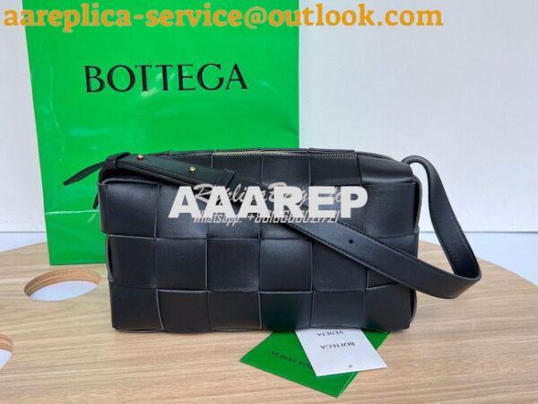 Replica Bottega Veneta BV Brick Cassette 709360 Black 3