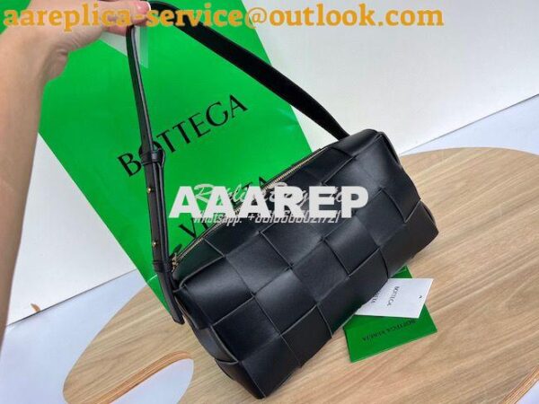 Replica Bottega Veneta BV Brick Cassette 709360 Black 4