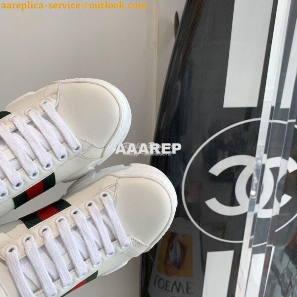 Replica Gucci Sneaker with Web 624701 Blue 9