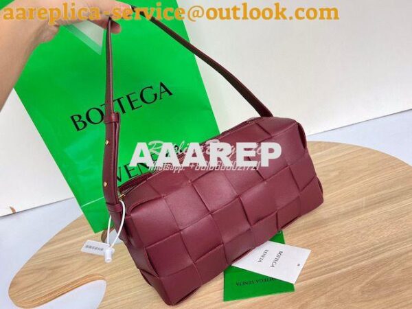 Replica Bottega Veneta BV Brick Cassette 709360 Bordeaux 4