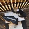 Replica Gucci Strappy Sandal With Double G 748868 metallic Leather