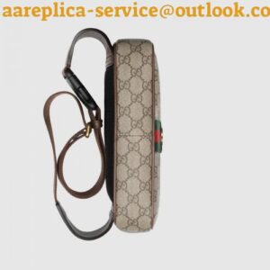 Replica Gucci 574796 Ophidia Gg Belt Bags Beige/Ebony Soft Gg Supreme 2