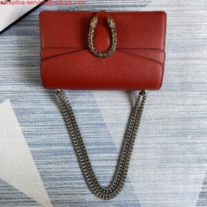 Replica Gucci 400249 Dionysus Shoulder Bag Red 2