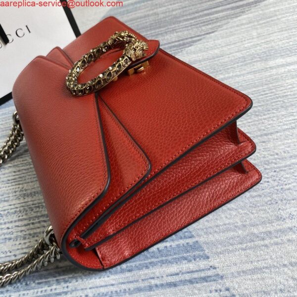 Replica Gucci 400249 Dionysus Shoulder Bag Red 5