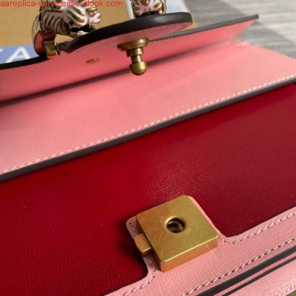 Replica Gucci 400249 Dionysus Shoulder Bag Red Pink 9