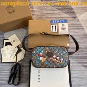 Replica Gucci x Disney Donald Duck Print Belt Bag 2