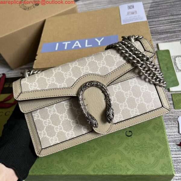 Replica Gucci 499623 Dionysus small GG bag Oatmeal 5