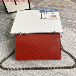 Replica Gucci 499623 Dionysus Small Shoulder Bag Red