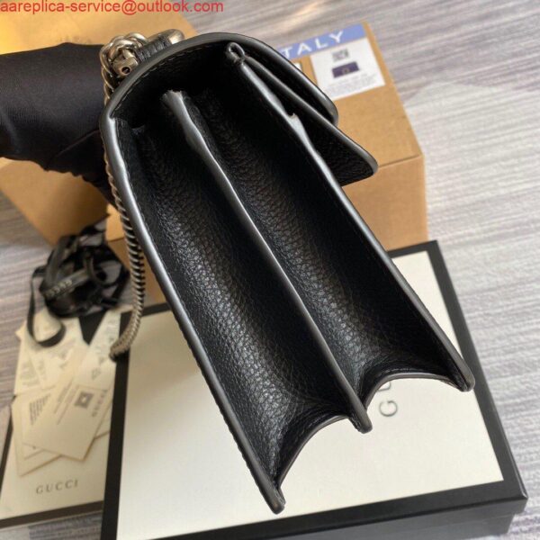 Replica Gucci 621512 Dionysus GG Top Handle Bag Black 4