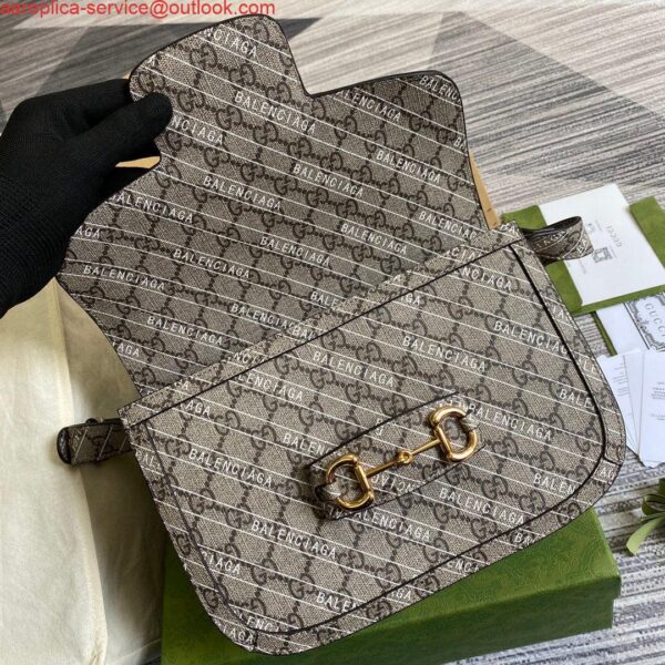 Replica Gucci Horsebit 1955 shoulder bag 602204 Beige 7