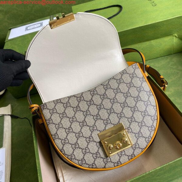 Replica Gucci 644524 Padlock small shoulder bag Beige 6