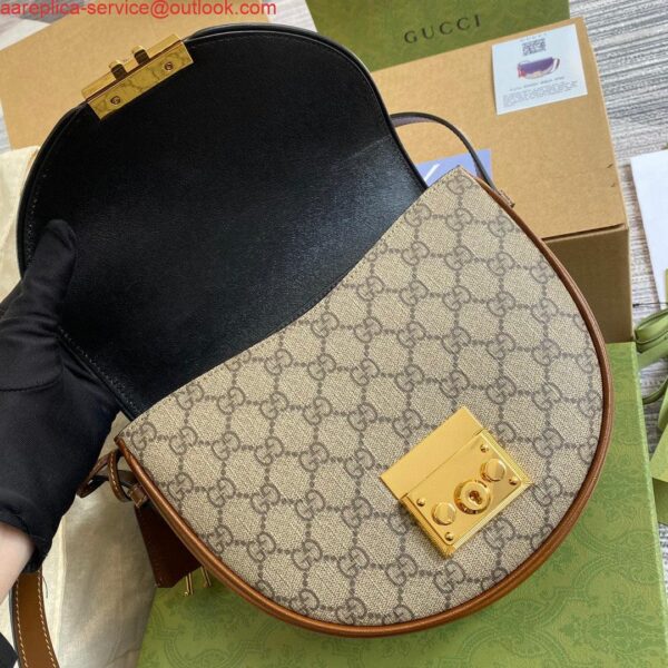 Replica Gucci 644524 Padlock small shoulder bag Black 9