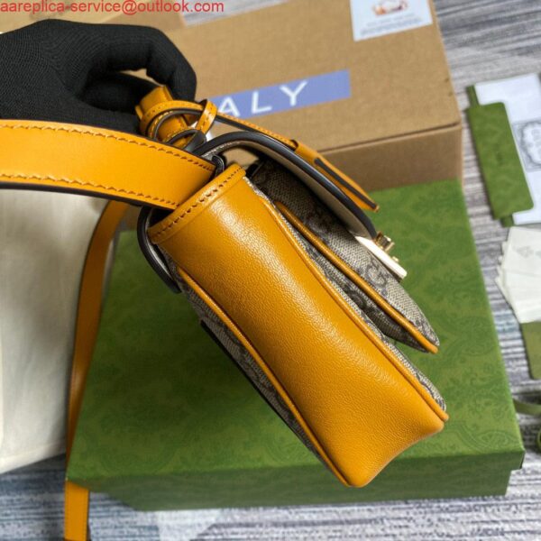 Replica Gucci 658487 Padlock Mini Bag Beige 4