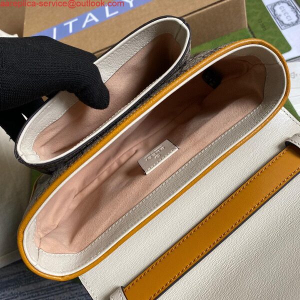 Replica Gucci 658487 Padlock Mini Bag Beige 10
