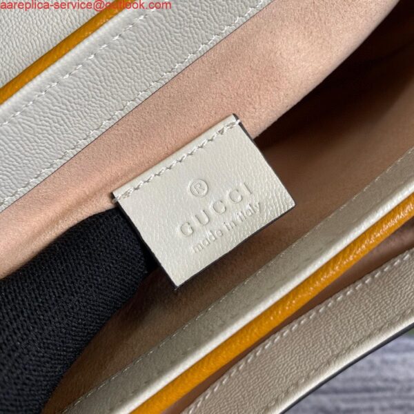 Replica Gucci 658487 Padlock Mini Bag Beige 11