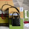 Replica Gucci 681483 GG Marmont small tote bag Grey