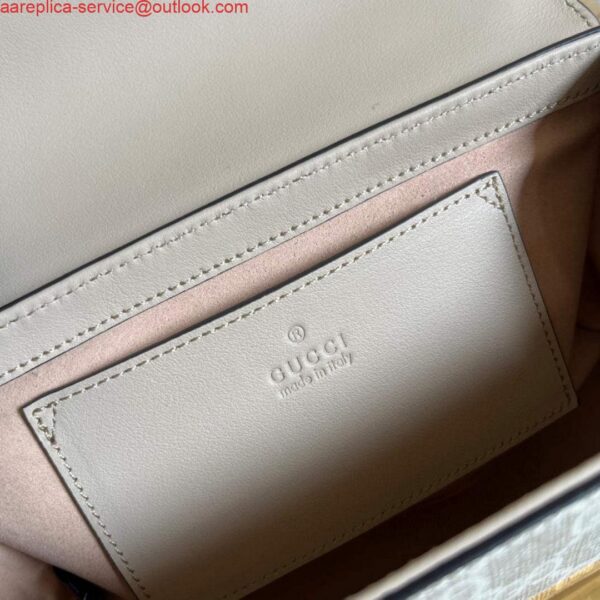 Replica Gucci 735103 Padlock Mini shoulder bag Beige 7