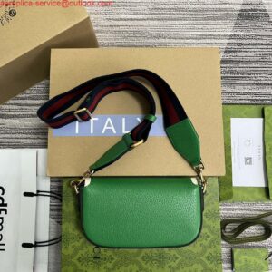 Replica Gucci 727791 Adidas X Gucci Mini Bag Green