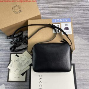 Replica Gucci 645454 Gucci Horsebit 1955 Small Shoulder Bag Black