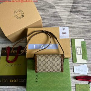 Replica Gucci 699296 Gucci Horsebit 1955 mini bag Brown