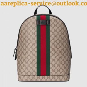 Replica Gucci GG Supreme Backpack With Web