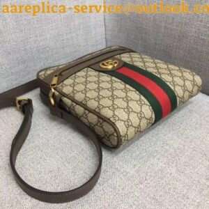 Replica Gucci Men's Ophidia GG Small Messenger Bag ‎547926 Beige 2018 2