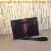 Replica Gucci web and snake leather messenger 429016 green 2