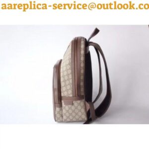 Replica Gucci Men's Ophidia GG Medium Backpack ‎547967 Beige 555 2